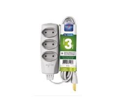 EXTENSO NO SHOCK PL 2X0,75MMX 3M CINZA