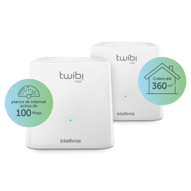 ROTEADORES INTELBRAS  Wi-Fi 5 MESH (AC 1200) TWIBI GIGA