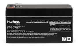 BATERIAS INTELBRAS BATERIA DE CHUMBO-CIDO 12V XB 1212