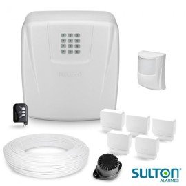 Kit Alarme Completo 5 Sensores Magnticos Porta e Janela e 1 Sensor de Presena Sulton 29609