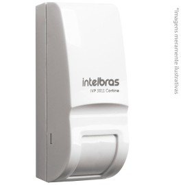 Sensor de Presena Infravermelho IVP 3011 Cortina Intelbras Com Fio Passivo, 2 nveis de sensibilidade, Cobertura com ngulo de 15 e Alcance de 6m